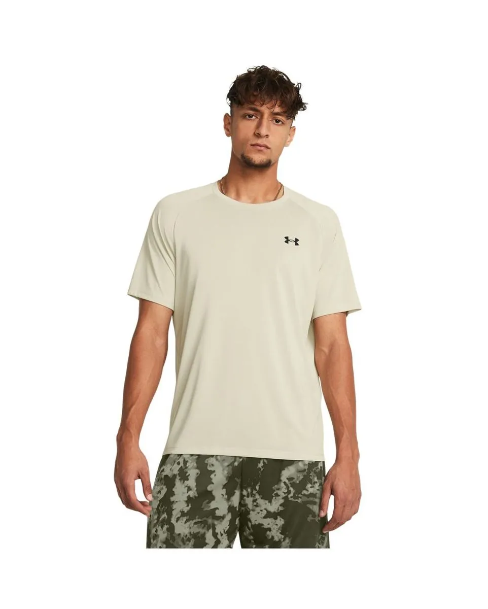 T-Shirt MC Homme UA Tech 2.0 SS Tee Beige