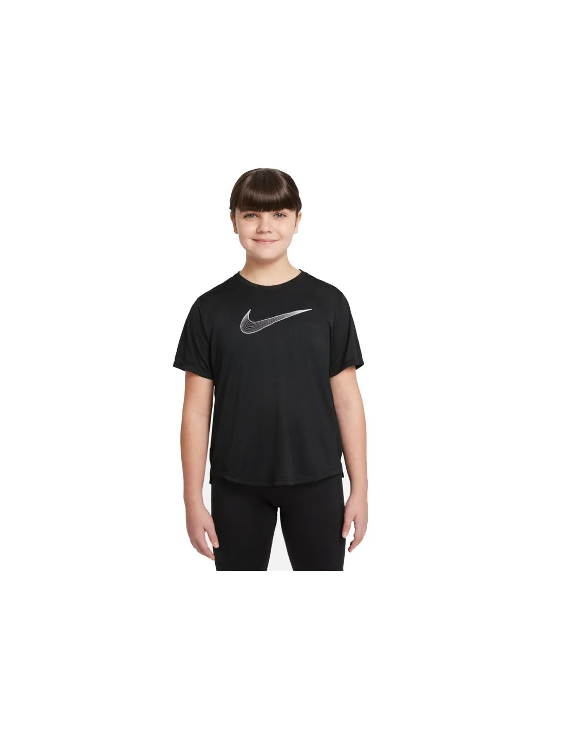 T-shirt Nike Dri-FIT One Filles Noir