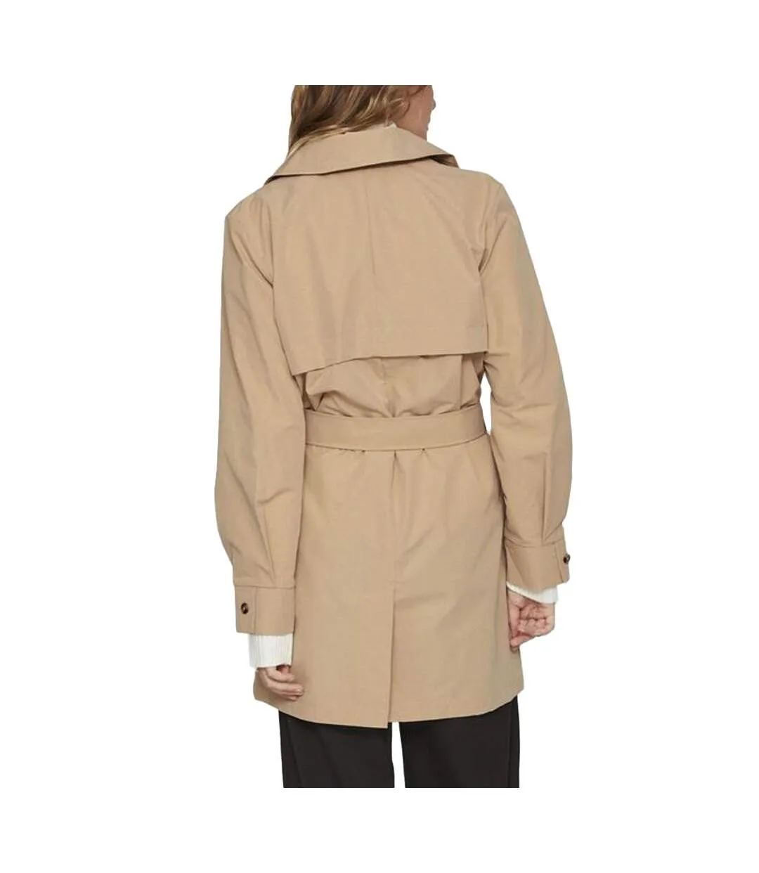 Trench Beige Femme Vila Vimersin