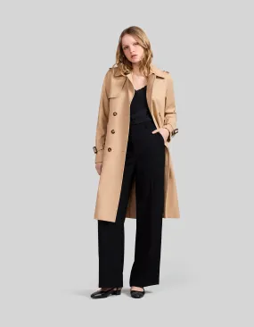 Trench beige Femme