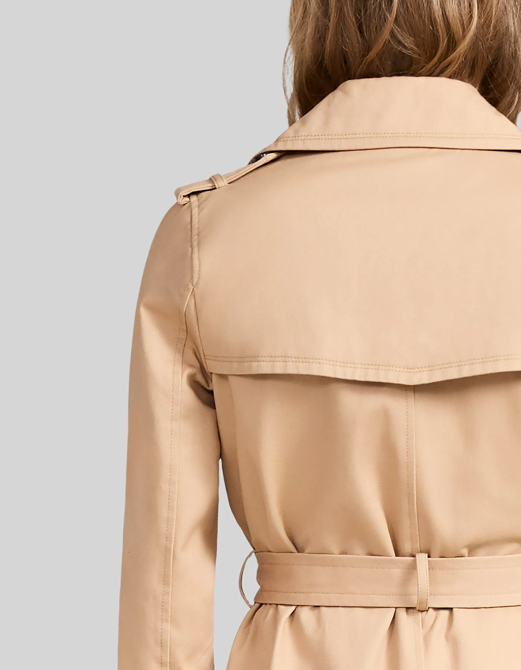 Trench beige Femme