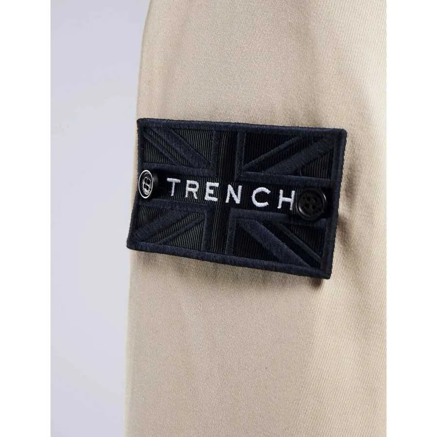 Trench "The King" Beige Coupe Ajustée | Trench London pour Homme à Toulouse