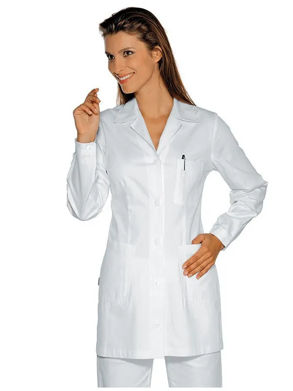 Tunique Médicale Marbella Blanc 100% Coton