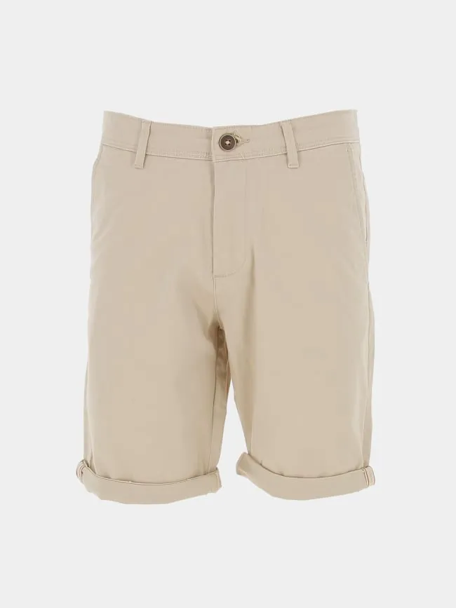 À saisir - Short chino bowie beige homme - Jack & Jones | wimod